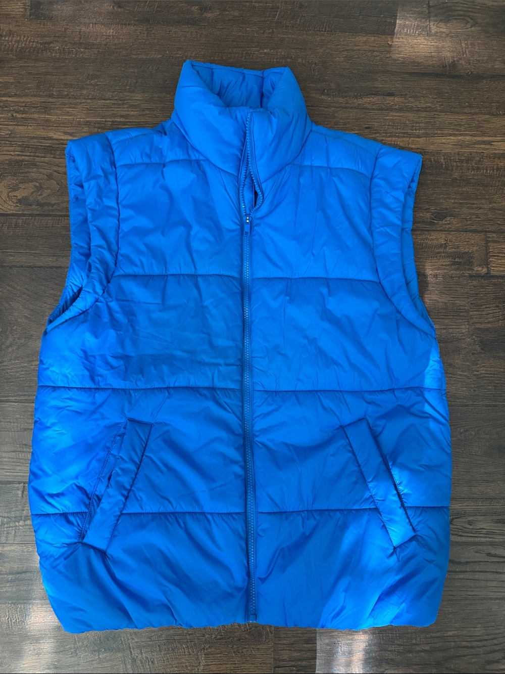DSG Bright Blue Puffer Vest